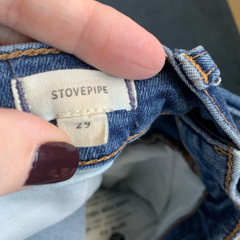Madewell Women's Blue Jeans - Picture 3 of 5